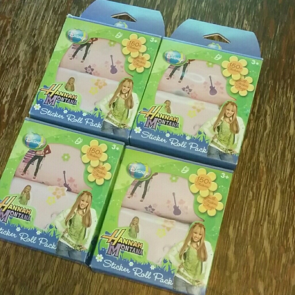 NIB Hannah Montana Stickers